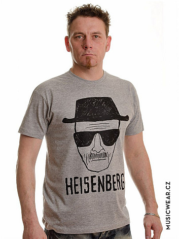 Breaking Bad tričko, Heisenberg Sketch Grey, pánske