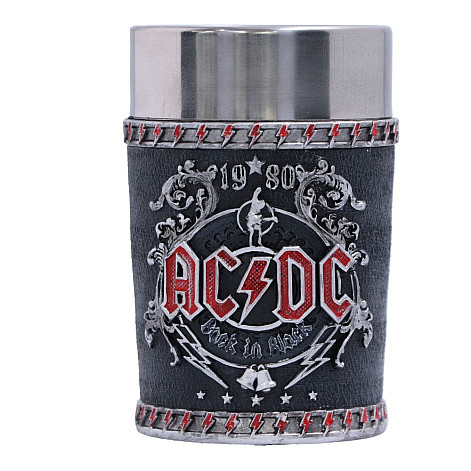 AC/DC štamprle 50 ml/8.5 cm/20 g, Back in Black