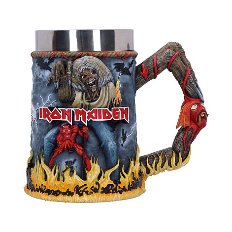 Iron Maiden korbel 500 ml/16 cm/1,21 kg, The Number of the Beast