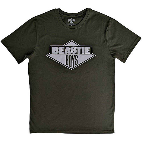 Beastie Boys tričko, B&W Logo Green, pánske