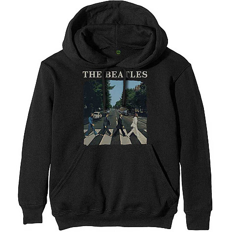 The Beatles mikina, Abbey Road Hoodie Black, pánska