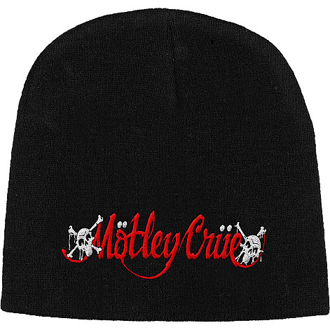 Motley Crue zimný čiapka, Dr Feelgood Logo Black, unisex