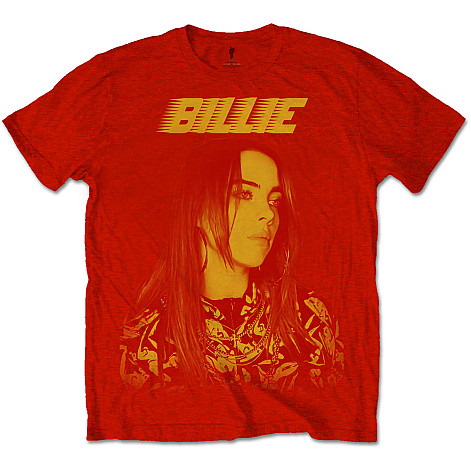Billie Eilish tričko, Racer Logo Jumbo, pánske