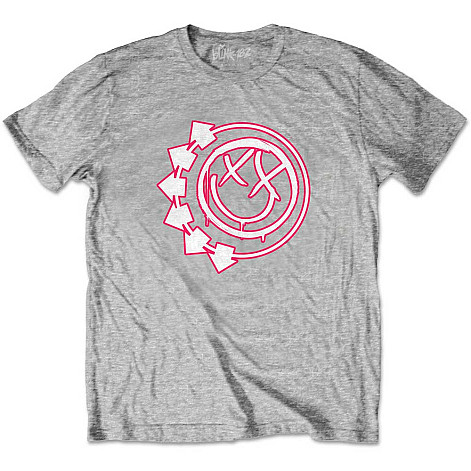 Blink 182 tričko, Six Arrow Smiley Heather Grey, detské