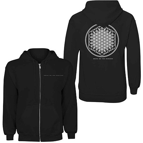 Bring Me The Horizon mikina, Flower Of Life BP Black, dámska