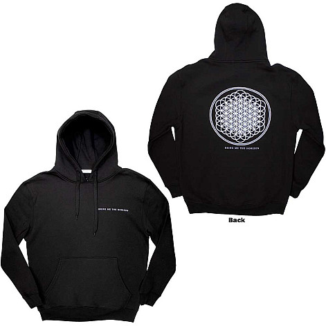 Bring Me The Horizon mikina, Flower Of Life No Zipp BP Black, pánska