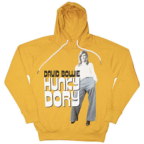 David Bowie mikina, Hunky Dory 2 Mustard Yellow, pánska