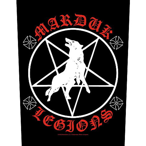 Marduk nášivka na chrbát 30x27x36 cm, Legions