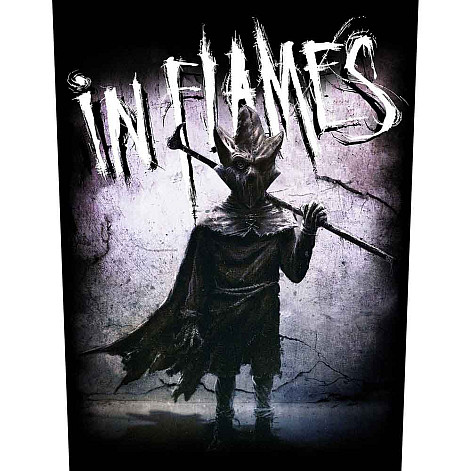 In Flames nášivka na chrbát CO+PES 30x27x36 cm, The Mask