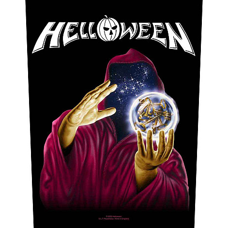 Helloween nášivka na chrbát CO+PES 30x27x36 cm, Keeper Of The Seven Keys