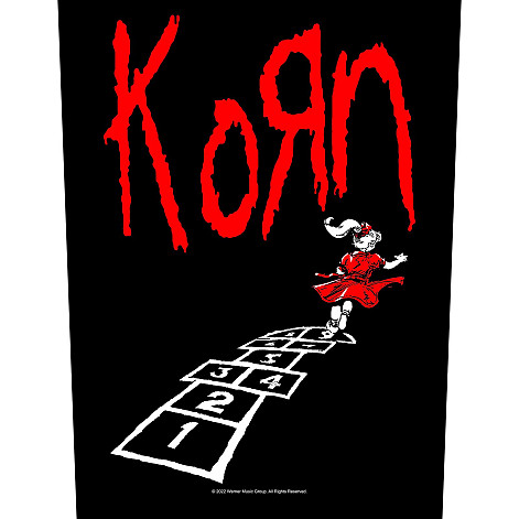 Korn nášivka na chrbát 30x27x36 cm, Follow The Leader