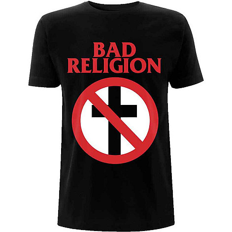 Bad Religion tričko, Classic Buster Cross V.2 Black, pánske