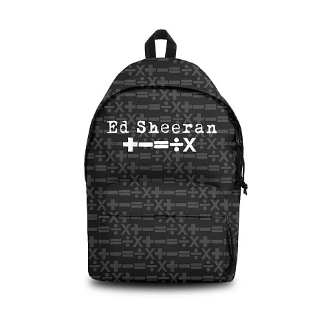 Ed Sheeran batoh PES 43 x 30 x 15 cm, Symbols Pattern, OneSize Unisex