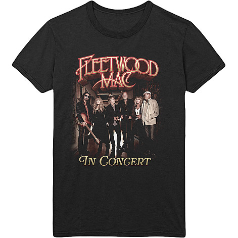 Fleetwood Mac tričko, In Concert Black - Limited Edition, pánske