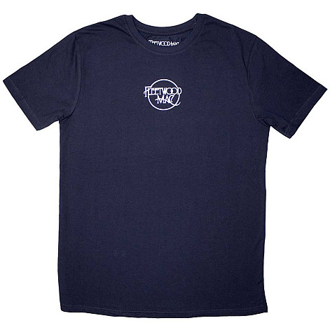 Fleetwood Mac tričko, Mini Classic Logo Navy Blue, pánske