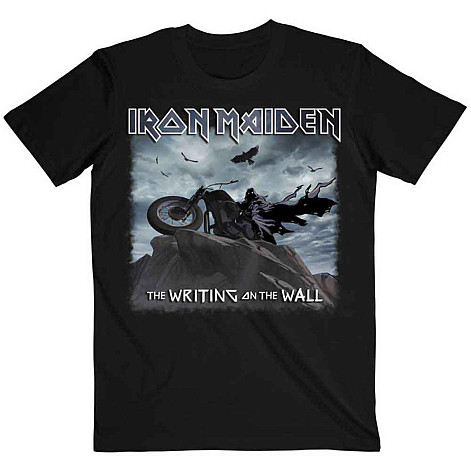 Iron Maiden tričko, The Writing on the Wall Single Cover Black, pánske