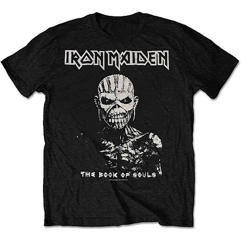 Iron Maiden tričko, The Book of Souls White Contrast Black, pánske