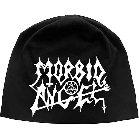 Morbid Angel zimný onesize čiapka cotton, Logo Black