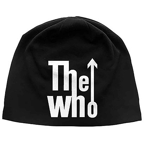 The Who zimný bavlněný čiapka, Logo Black, unisex