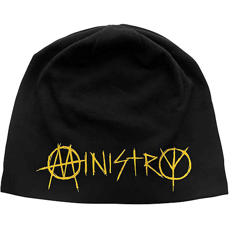 Ministry zimný bavlněný čiapka, Logo Black, unisex