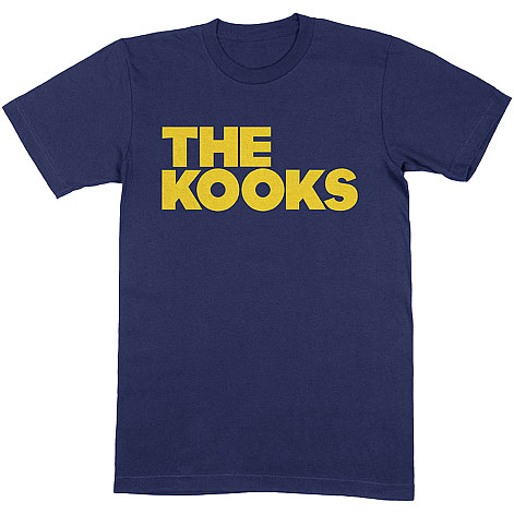 The Kooks tričko, Logo Navy Blue, pánske