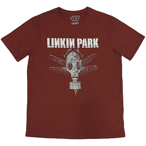 Linkin Park tričko, Gas Mask Red, pánske