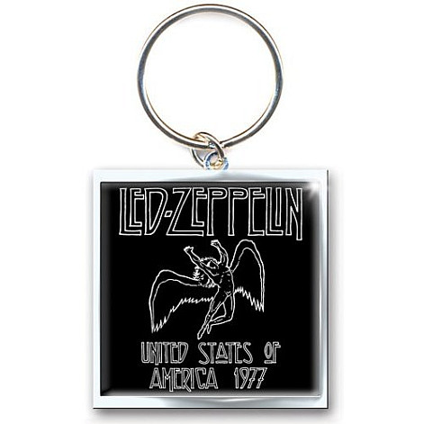 Led Zeppelin kľúčenka, 1977 USA Tour