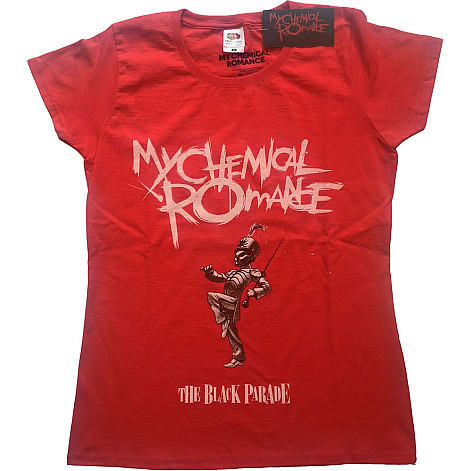 My Chemical Romance tričko, The Black Parade Cover Girly Red, dámske