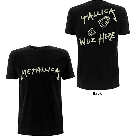 Metallica tričko, Wuz Here BP Black, pánske