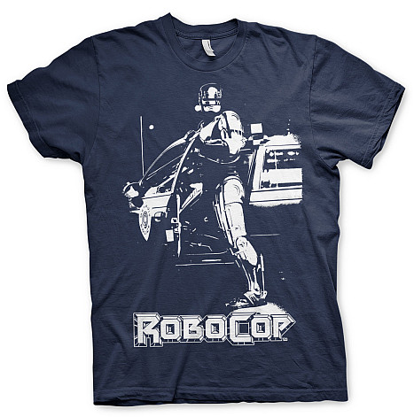 Robocop tričko, Robocop Poster Navy, pánske