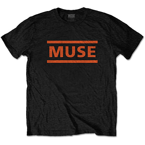 Muse tričko, Orange Logo Black, pánske