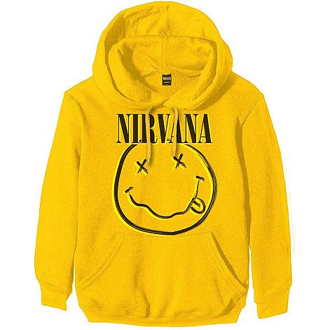 Nirvana mikina, Inverse Smiley Yellow, pánska