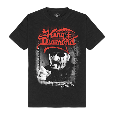 King Diamond tričko, Madness Portrait Black, pánske