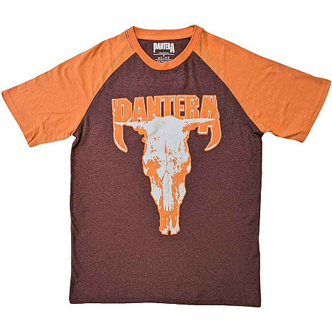 Pantera tričko, Skull Brown & Orange, pánske