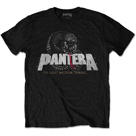 Pantera tričko, Snake Logo Black, pánske