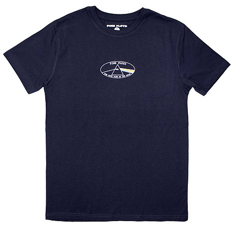 Pink Floyd tričko, Mini DSOTM Oval Navy Blue, pánske