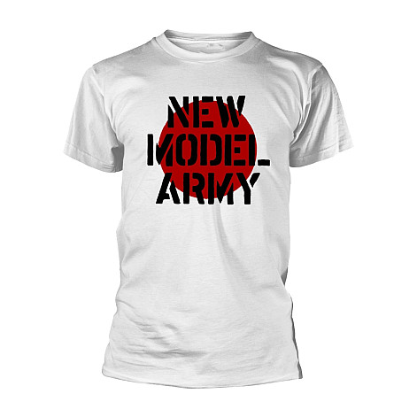 New Model Army tričko, Logo White, pánske