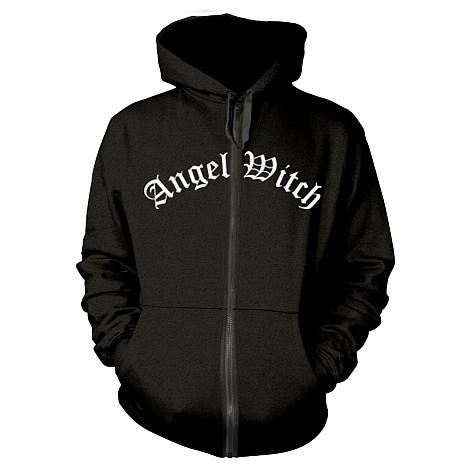 Angel Witch mikina, Baphomet Zipped BP Black, pánska