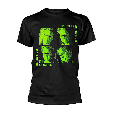 Type O Negative tričko, Four Faces Black, pánske