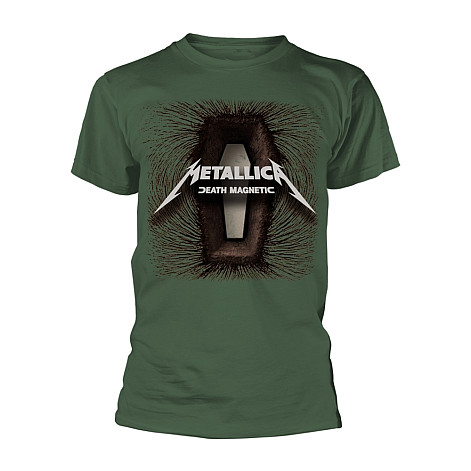 Metallica tričko, Death Magnetic BP Green, pánske
