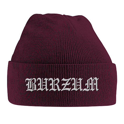 Burzum zimný čiapka, Logo Grey/Maroon, unisex