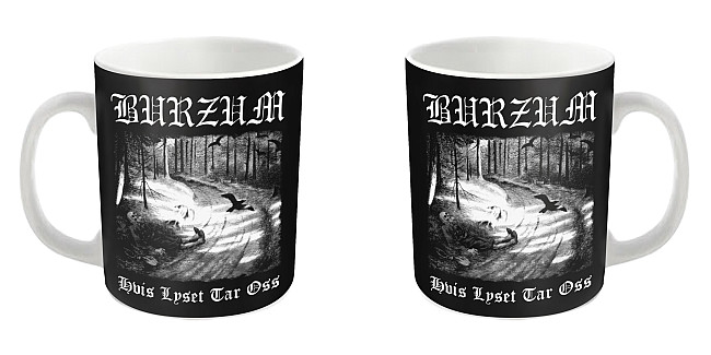 Burzum keramický hrnček 300ml, Hvis Lyset Tar Oss White