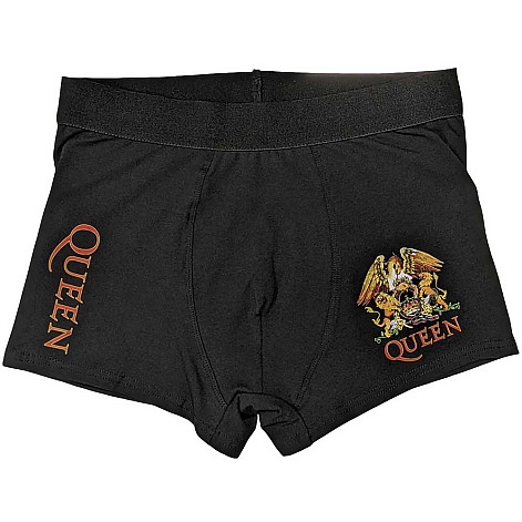 Queen boxerky CO+EA, Classic Crest Black, pánske