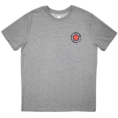 Red Hot Chili Peppers tričko, Mini Classic Asterisk Grey, pánske