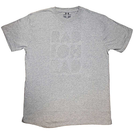 Radiohead tričko, Note Pad Cut-Out Organic Grey, pánske