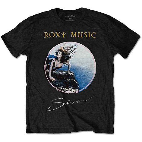 Roxy Music tričko, Siren Black, pánske