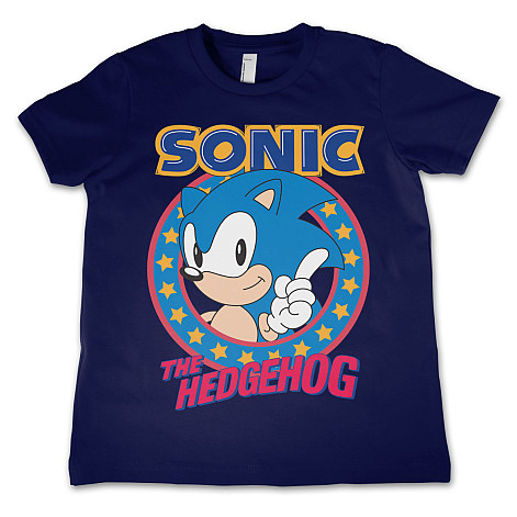 Sonic The Hedgehog tričko, Sonic The Hedgehog Navy, detské