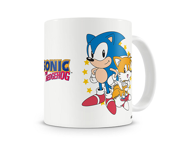 Sonic The Hedgehog keramický hrnček 250ml, Sonic & Tails