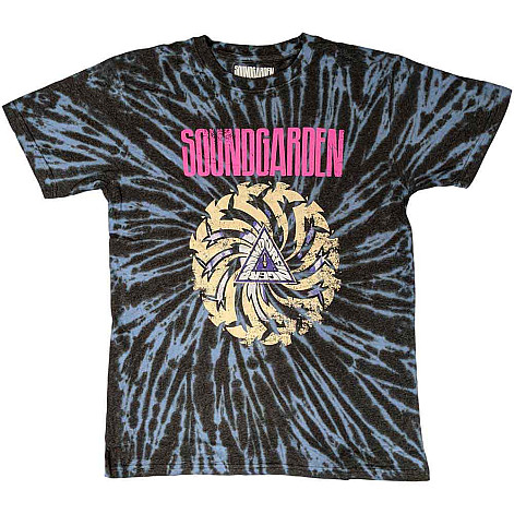 Soundgarden tričko, Badmotorfinger Dip Dye Wash Blue, pánske