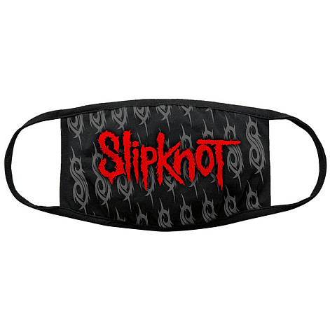 Slipknot bavlněná rúško na ústa, Red Logo & Sigils, unisex